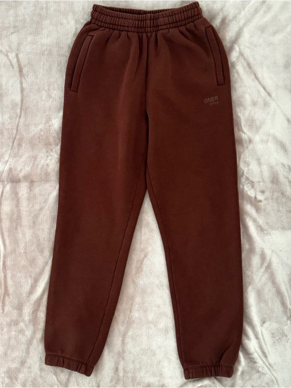 Oner Active Brown Fleece Joggers